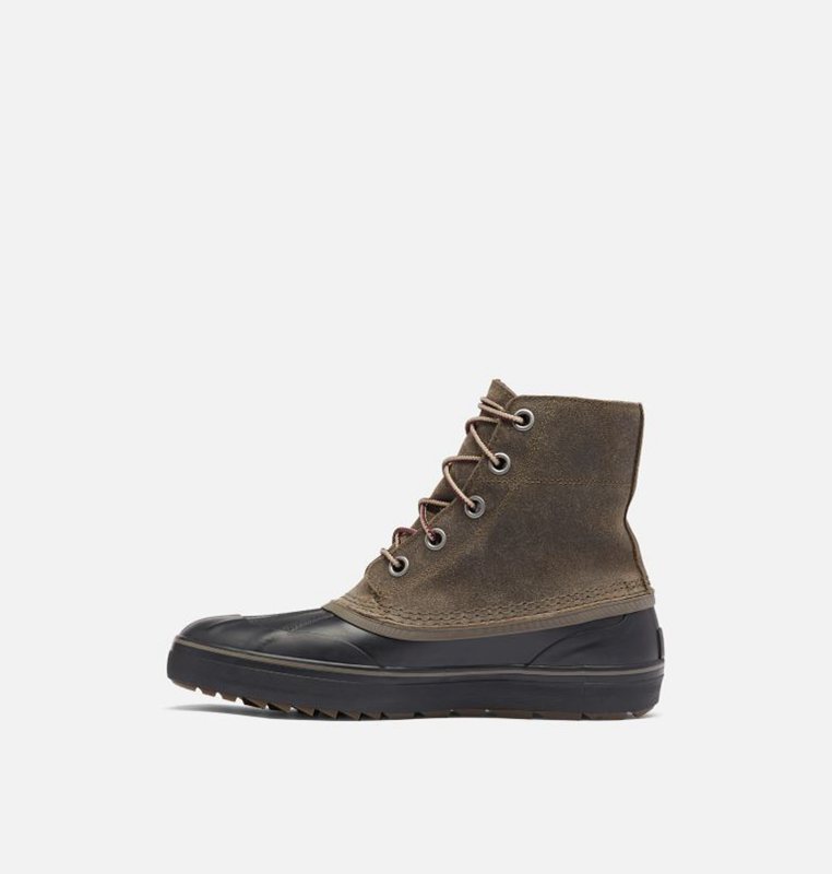 Botines Sorel Hombre - Cheyanne™ Metro Lace Negras Marrones - 65791-LTAK